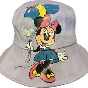 Disney Lavender Bucket Hat Minnie Mouse